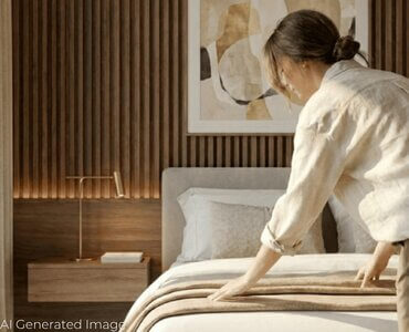 Guest Suites with attached balcony