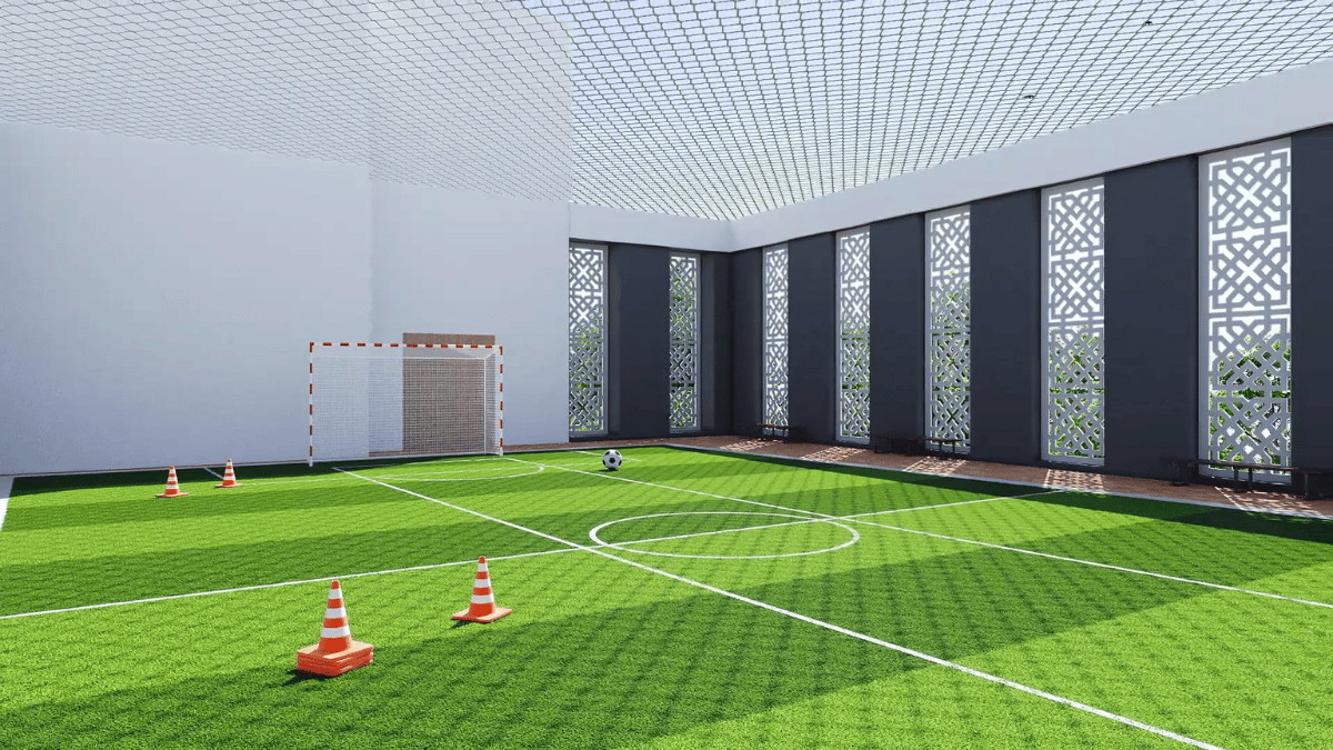 Open Air Football Court