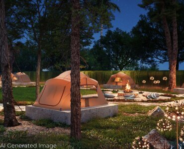 Camping area/ Star gazing area