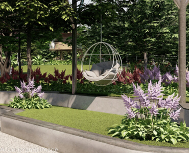 Senior citizen Seating area